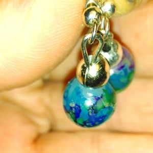 🌞🌞 Worldly Beads Drop Earrings Handmade